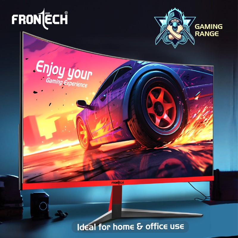 Frontech 32'' Curved Gaming LED Monitor | 165Hz, 1920x1080 | 1800R Curve, Bezel-Less Design (MON-0076) Frontech 32'' Curved Gaming LED Monitor | 165Hz, 1920x1080 | 1800R Curve, Bezel-Less Design (MON-0076)